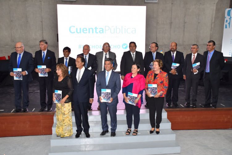 Cuenta pública 2016 del CORE destaca por el cumplimiento de compromisos adquiridos con la ciudadanía