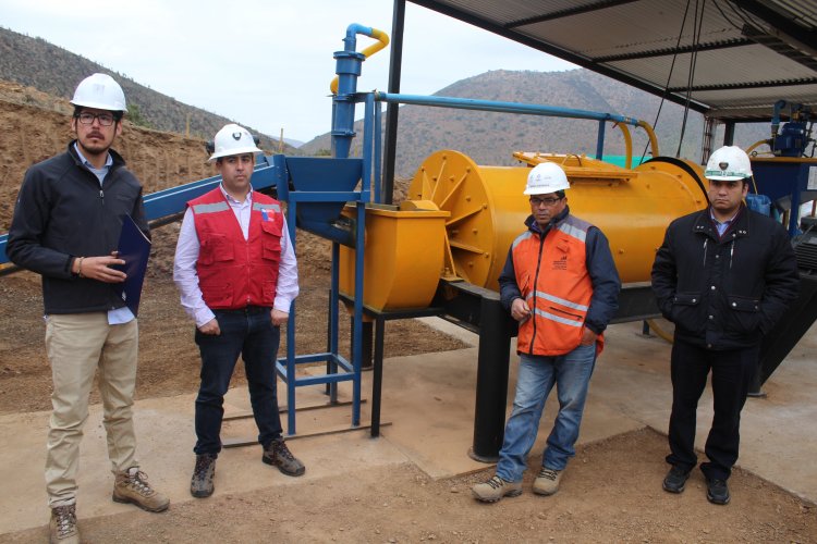 Pequeños mineros de Zonas Rezagadas cuentan con moderna planta procesadora para su producción