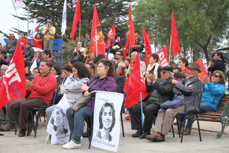 En acto del 1° de Mayo Intendenta convoca a los trabajadores a mantener la confianza en las reformas