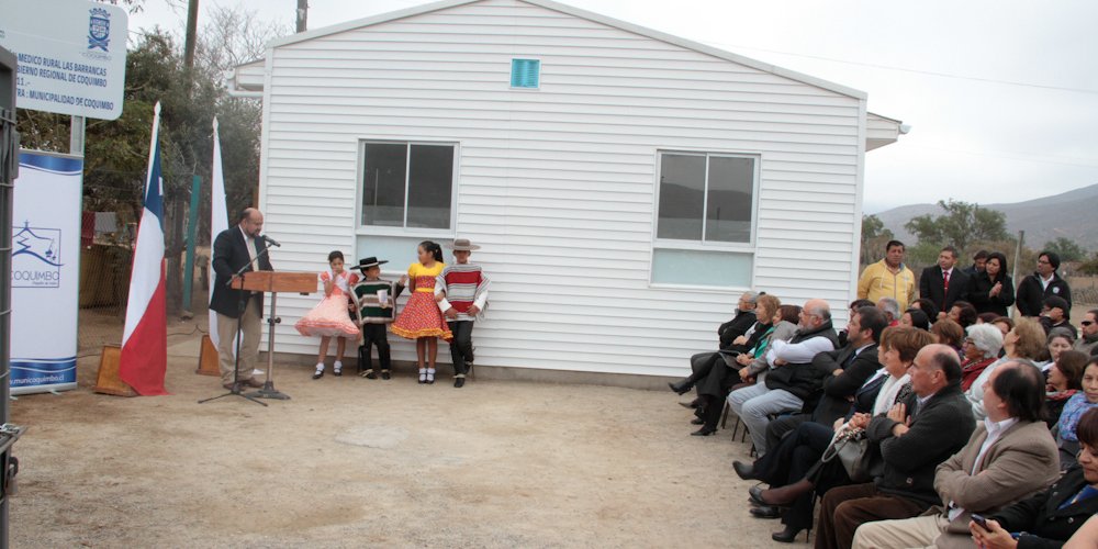 Comunidad de Las Barrancas cuenta con remozada estación médico rural gracias a aporte del CORE