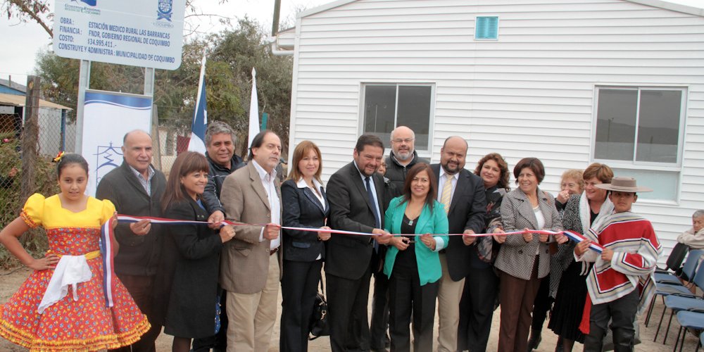 Comunidad de Las Barrancas cuenta con remozada estación médico rural gracias a aporte del CORE