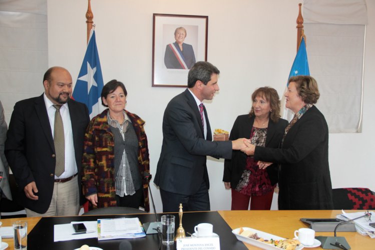 Vicegobernador de San Juan sostiene encuentro con el CORE durante su última sesión