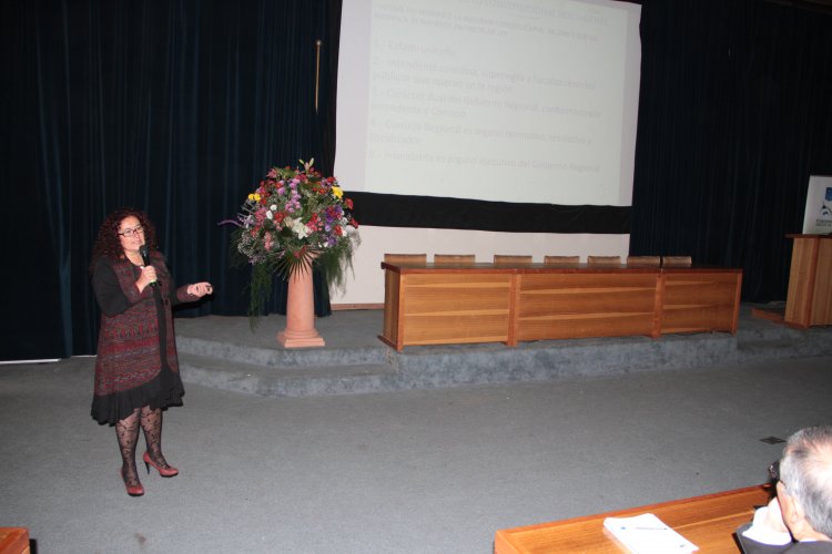 Con charla a funcionarios del Gobierno Regional el CORE pone en marcha Programa de Educación Cívica