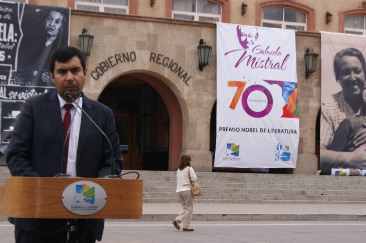 Gobierno Regional conmemora los 70 años del Nobel de Gabriela Mistral