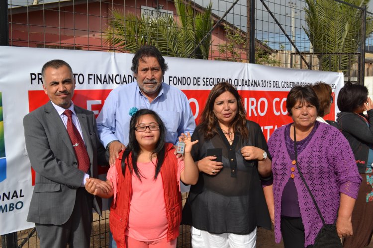 En Villa Lambert los vecinos están felices con la instalación de alarmas comunitarias aprobada por el CORE