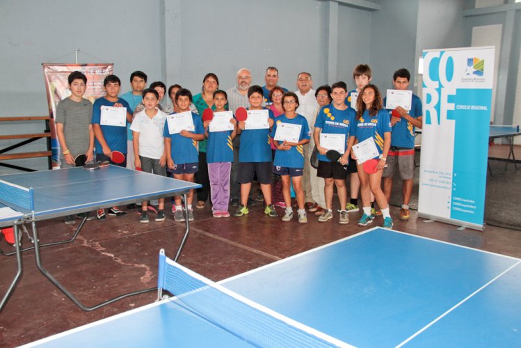 Club Deportivo Olimpo cierra con éxito proyecto de “Ping-Pong” financiado por el Gobierno Regional