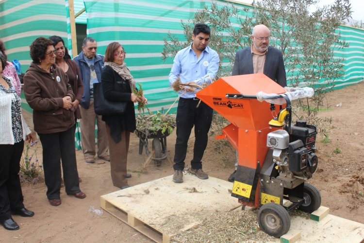 Vecinos de Las Compañías se involucran con el reciclaje y crean su propia huerta con materiales reutilizados