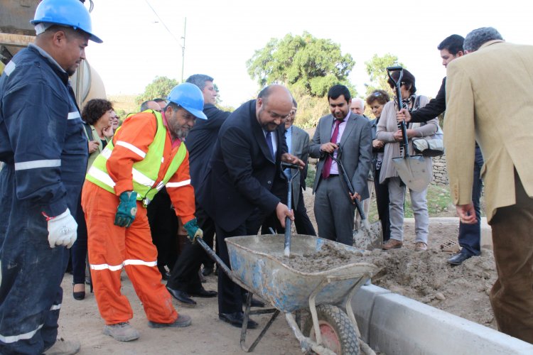 Inician obras para habilitar nueva vía de ingreso al centro de Illapel