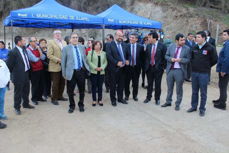 Inician obras para habilitar nueva vía de ingreso al centro de Illapel