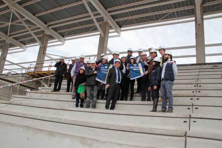 Estadio de Ovalle alcanza un 57% de avance en sus obras