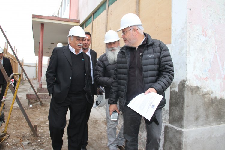 Más de un 50% de avance presenta Centro Comunitario y Cultural de La Antena