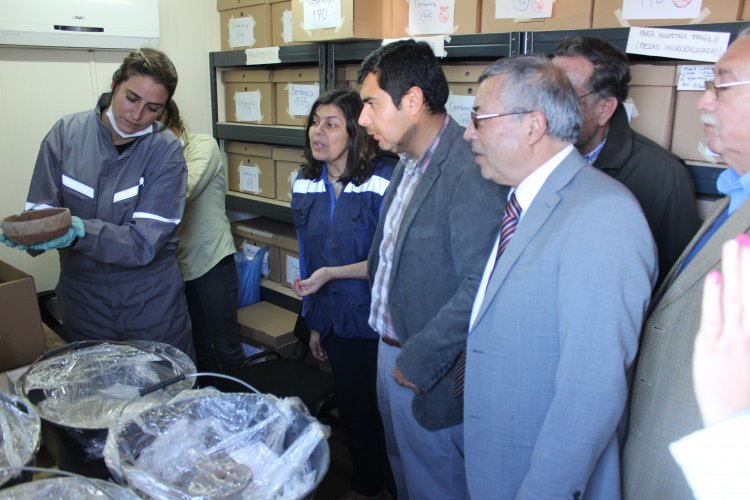 Consejeros regionales visitan sitio arqueológico El Olivar para definir posición frente a su destino final