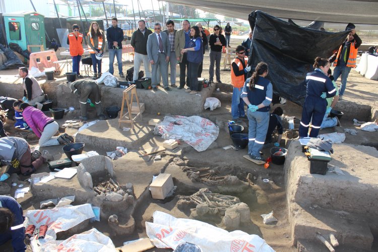 Consejeros regionales visitan sitio arqueológico El Olivar para definir posición frente a su destino final