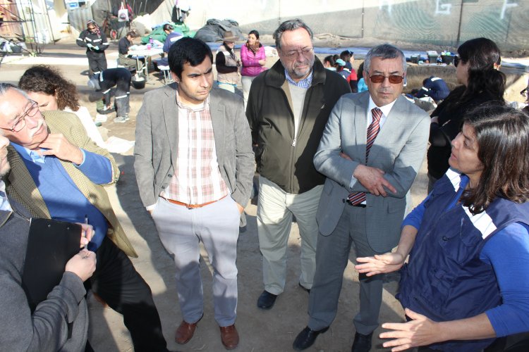 Consejeros regionales visitan sitio arqueológico El Olivar para definir posición frente a su destino final