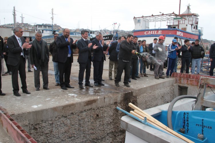 Caleta de pescadores de Coquimbo recibirá un aporte de $670 millones desde el Gobierno Regional para finalizar su reconstrucción