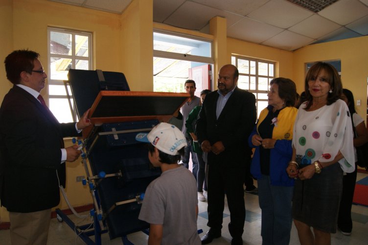 Habilitan sala kinésica para atender a escolares con discapacidad motriz de Coquimbo
