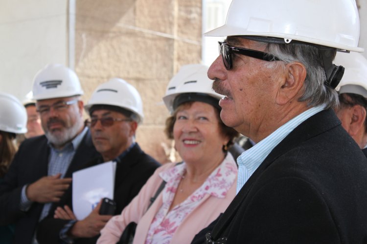 Constatan avance de obras de remodelación del Museo Arqueológico de La Serena