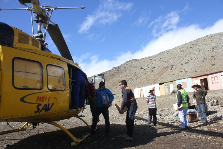 Gobierno Regional y municipio de La Higuera coordinan entrega de ayuda a crianceros afectados por temporal