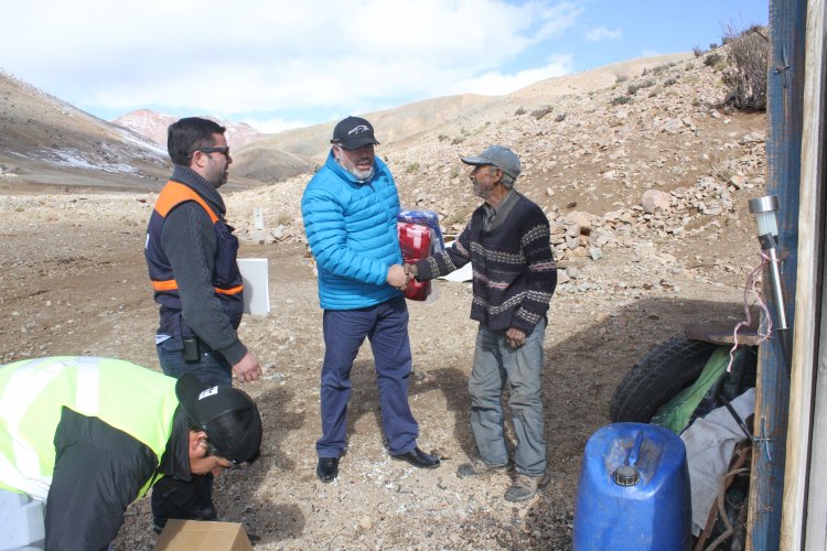 Gobierno Regional y municipio de La Higuera coordinan entrega de ayuda a crianceros afectados por temporal