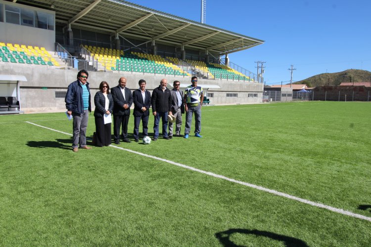 En Andacollo: Deporte amateur estrena moderno estadio con cuadrangular regional de fútbol, categoria sub-17