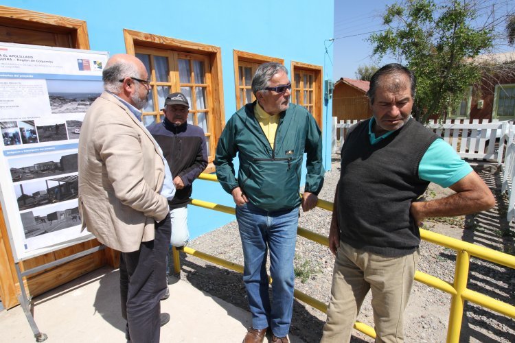 Caleta El Apolillado proyecta su construcción para la primera parte del año 2018