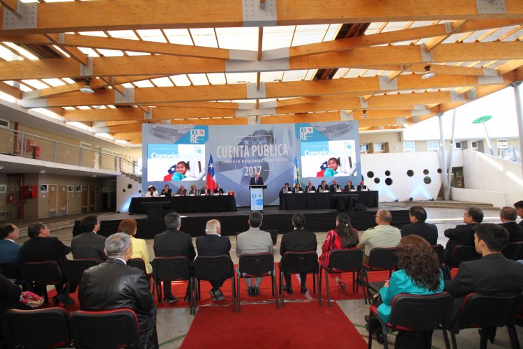 Consejo Regional cierra ciclo de 4 años de gestión con Cuenta Pública en Las Compañías