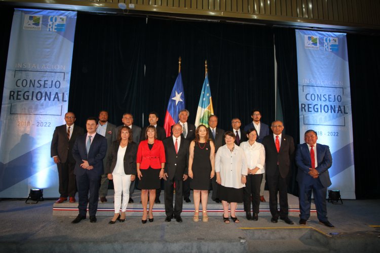 En masiva ceremonia democrática se constituyó el nuevo Consejo Regional de la Región de Coquimbo