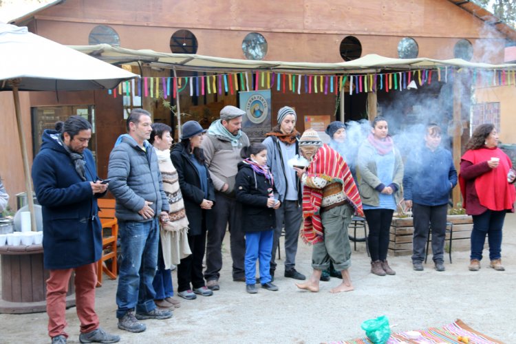 Celebran el Año Nuevo Andino en Aldea Elquina con rogativas para el nuevo periodo