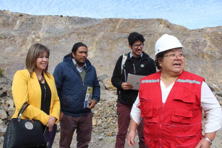 Pirquineros de Andacollo cuentan con nueva maquinaria para trabajar en el Rajo Las Loas