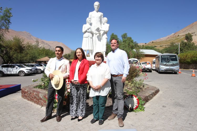 Autoridades comprometen priorizar proyecto de mejoramiento de Museo Escuela de Gabriela Mistral en Montegrande