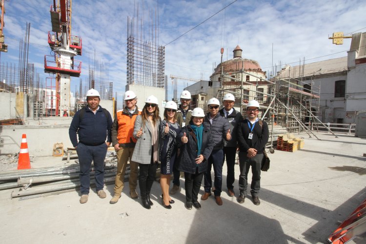 CORE fiscaliza obras de salud: 36% de avance presenta el CESFAM Emilio Schaffhauser y un 26% el CDT