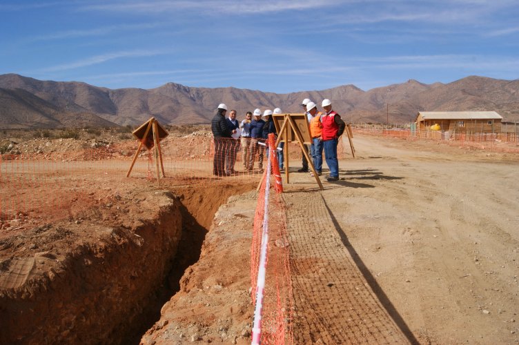 Obras de urbanización en La Higuera registran un 32% de avance