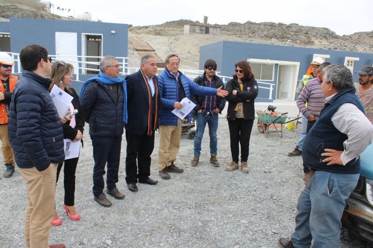 Más de un 95% de avance presentan obras de la Caleta El Apolillado de La Higuera y podría estar lista a fines de Julio