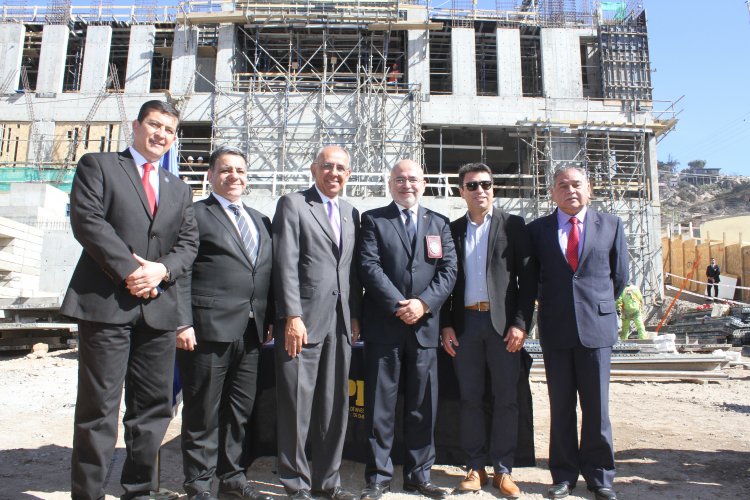 Más de 30% de avance tiene el nuevo edificio de la BICRIM en Coquimbo