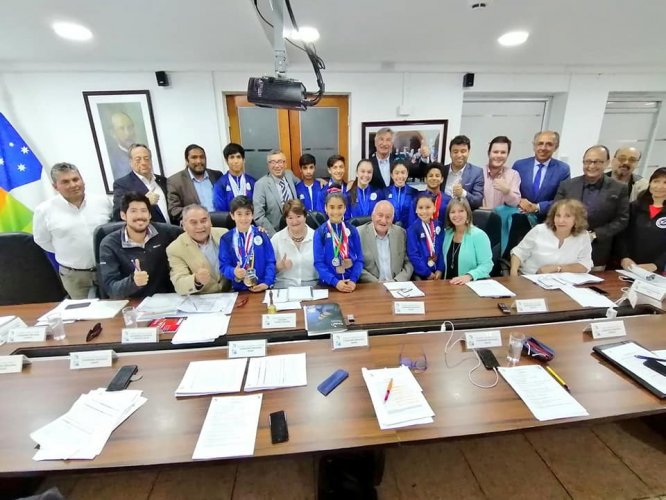 Campeones de la XVIII Copa de Gimnasia La Serena 2019 agradecieron aprobación de recursos del Consejo Regional