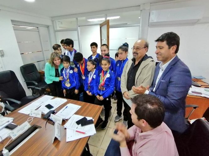 Campeones de la XVIII Copa de Gimnasia La Serena 2019 agradecieron aprobación de recursos del Consejo Regional