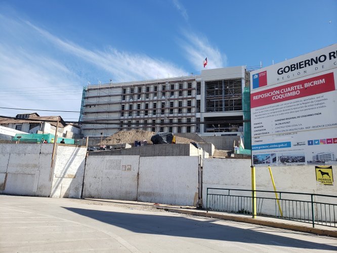 Nuevos recursos permitirán finalizar cuartel BICRIM de Coquimbo y adecuarlo a la nueva normativa