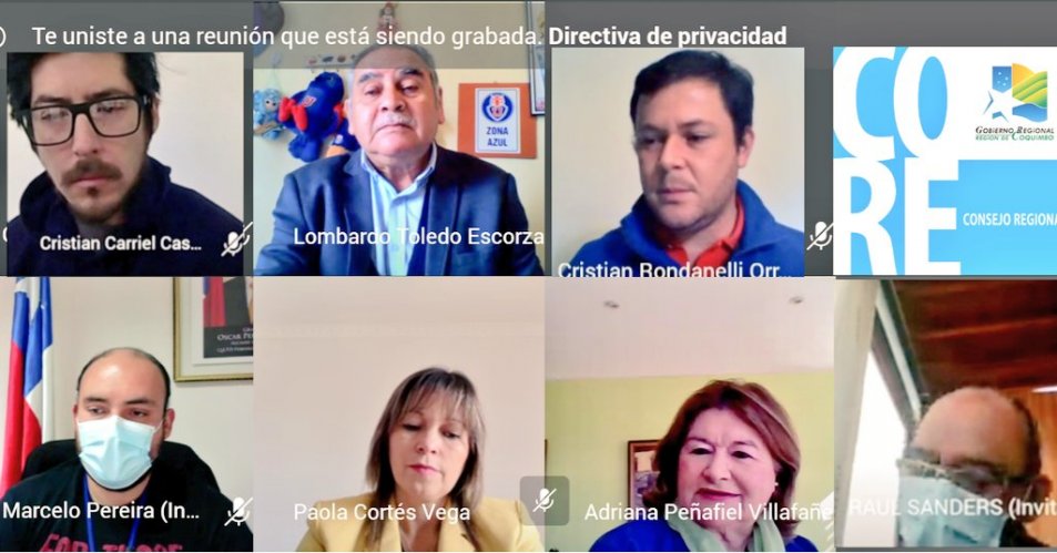 Alcalde Pereira se reúne con el CORE para abordar complejo panorama económico de la comuna