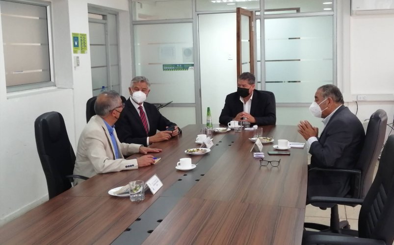 Consejeros regionales y secretario general de la Corporación Gabriel González Videla abordan temas de Educación y Salud