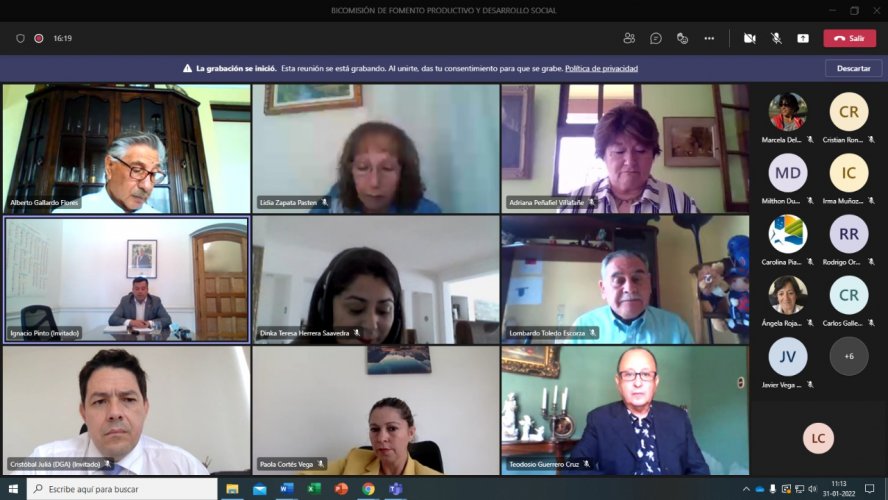 Gobierno presentó avance de programas para enfrentar la sequía ante Bi-Comisión de Fomento Productivo y Desarrollo Social del CORE