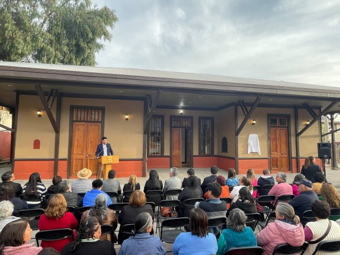Es inaugurada la restauración de la emblemática Torre Bauer en Vicuña