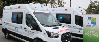 Gobierno Regional financiará 19 nuevas ambulancias para 7 comunas