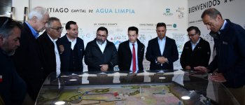 Gobierno Regional realiza visita técnica a planta La Farfana para avanzar en el reúso de aguas servidas