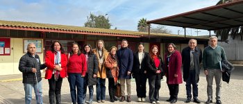 Cores realizan gestiones para agilizar proyecto de conservación del Colegio Luis Braille de La Serena