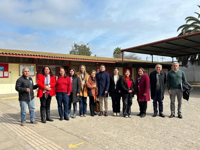 Cores realizan gestiones para agilizar proyecto de conservación del Colegio Luis Braille de La Serena