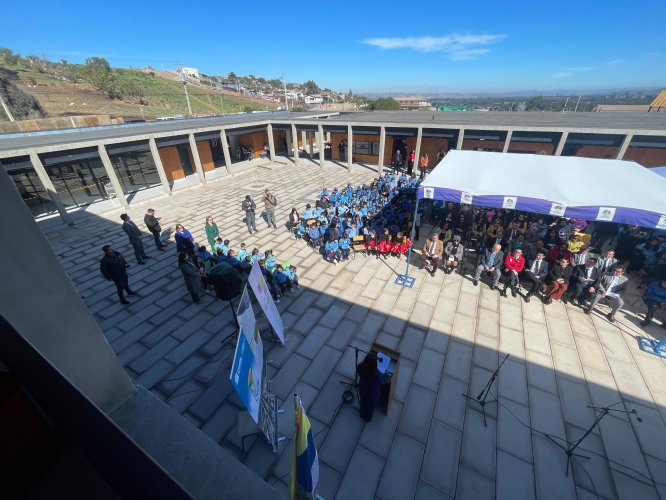 Inauguran Escuela El Crisol en Los Leices y transforman la vida de decenas de familias de Ovalle