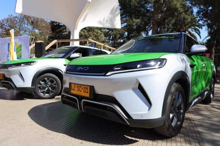 Ovalle da el salto a la electromovilidad con nuevos taxis colectivos eléctricos e híbridos
