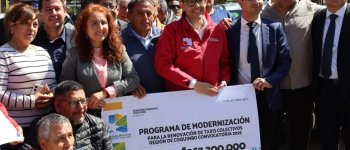 Ovalle da el salto a la electromovilidad con nuevos taxis colectivos eléctricos e híbridos