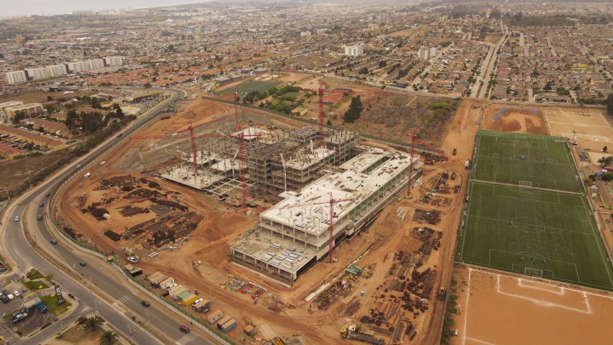 Construcción de los nuevos hospitales de La Serena y Coquimbo totaliza 1.830 trabajadores en obra
