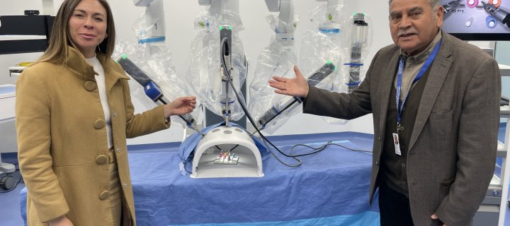 Comisión de Salud del CORE conoce implementación de cirugía robótica para evaluar proyecto regional